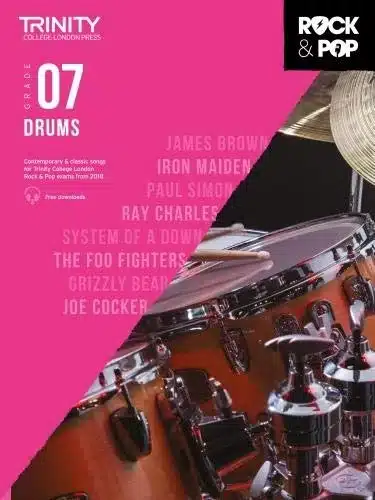 Trinity College London Rock & Pop 2018 Drums Grade 7